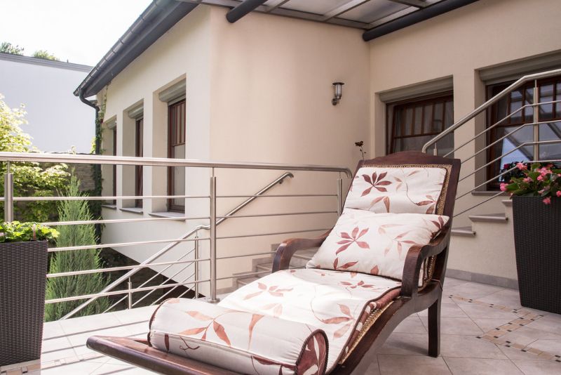 Custom-built verandah at a Perth home